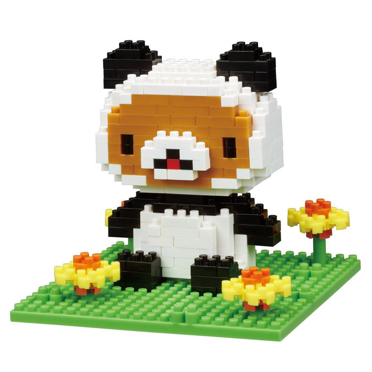 Kawada NBH-111 nanoblock Rilakkuma Panda de Goron