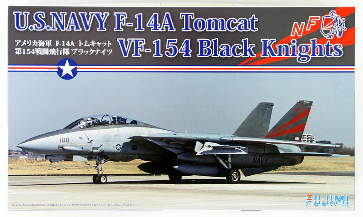 Fujimi F03 F-14A Tomcat VF-154 Black Knights 1/72 scale kit