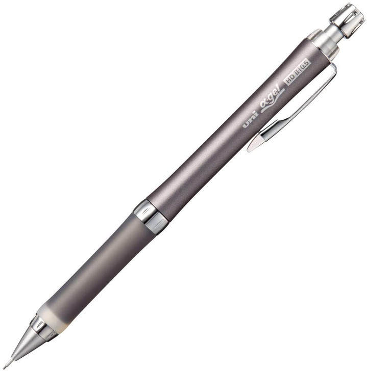 Mitsubishi Pencil uni Alpha-gel Slim Type Mechanical Pencil 0.5mm M5-809GG 1P (Gun metallic)