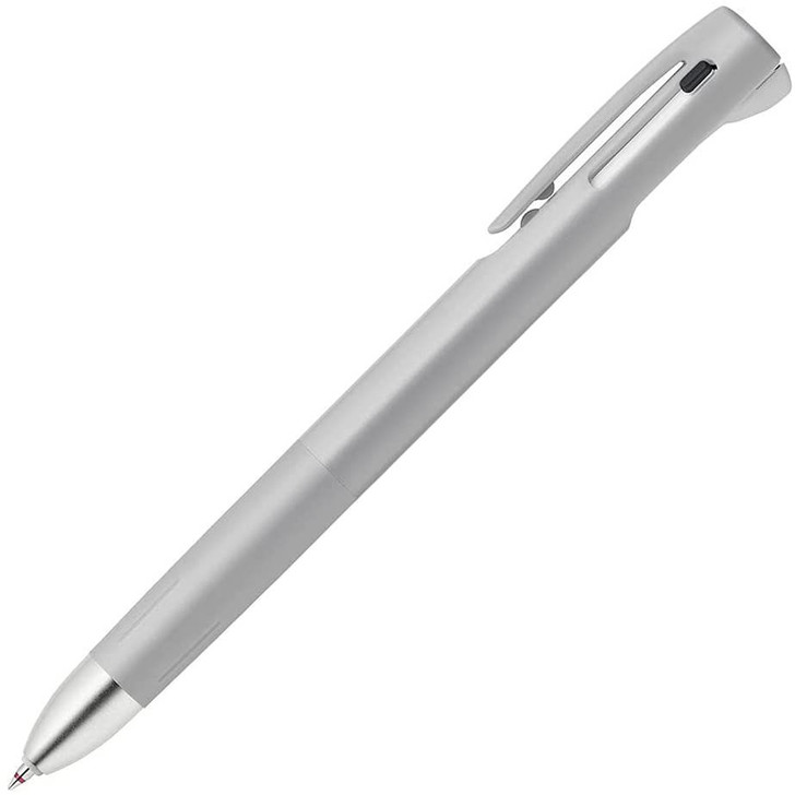 Zebra bLen 2+S Multifunction Pen (2 Color pens 0.7mm & Mechanical pencil 0.5mm) Gray