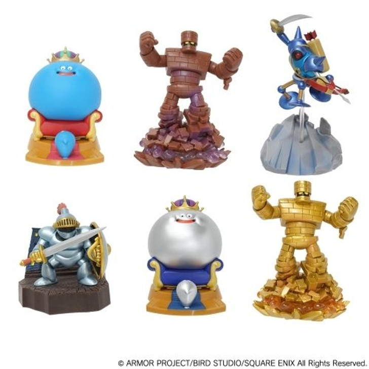 Square Enix Dragon Quest 3D Monster Picture Book (Trading Figure) 6Pack Box