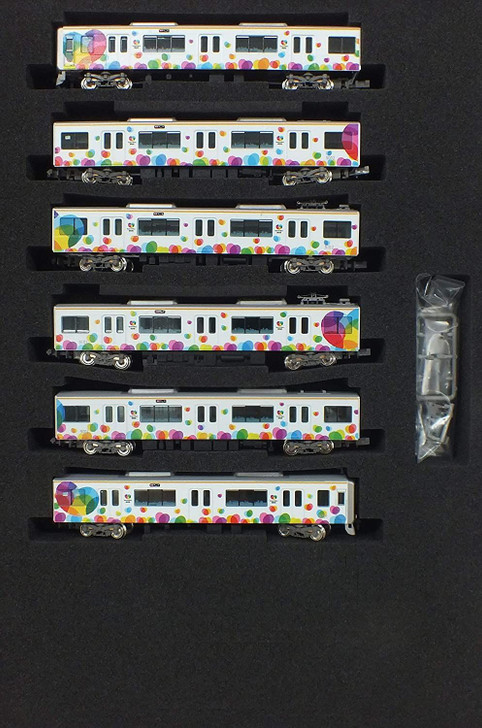 Greenmax 50629 Hanshin Series 9000 (`Taisetsu` ga Gyutto Wrapping) 6 Cars Set (N scale)