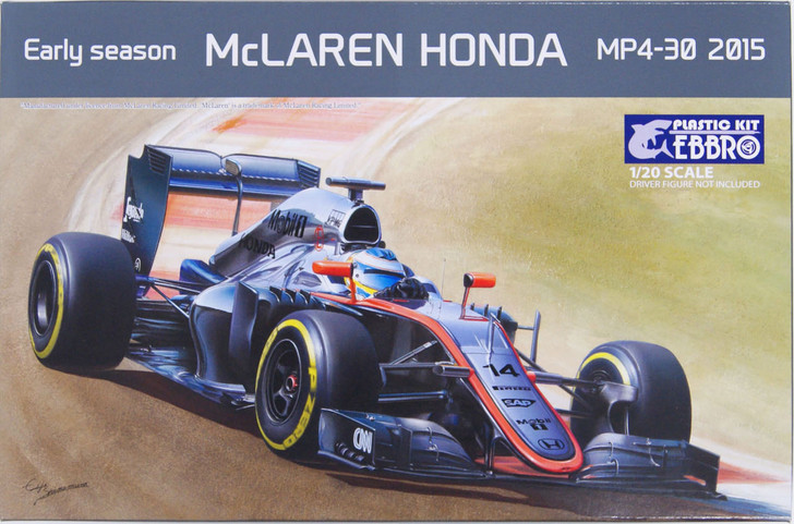 Ebbro 20013 Early Season McLAREN HONDA MP4-30 2015 1/20 Scale plastic model Kit (4526175200138)