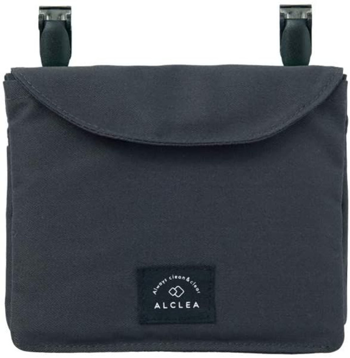 LIHIT LAB. ALCLEA Pocket Pouch 2-Way Type (Charcoal gray)