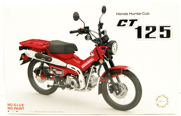 Fujimi 1/12 NEXT Series Honda CT125 (Hunter Cub Glowing Red) Plastic Model