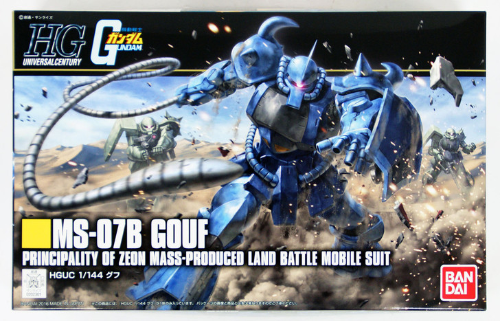 Bandai HGUC 196 Gundam MS-07B GOUF 1/144 Scale Kit