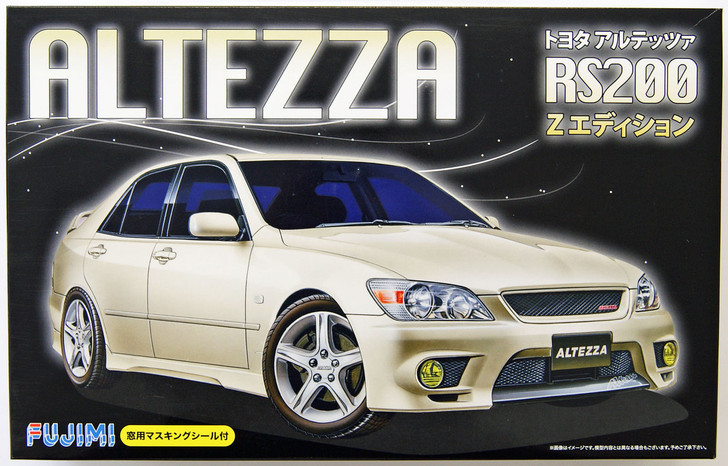 Fujimi ID-27 Toyota Altezza RS200 Z- Edition 1/24 scale kit (4968728039503)