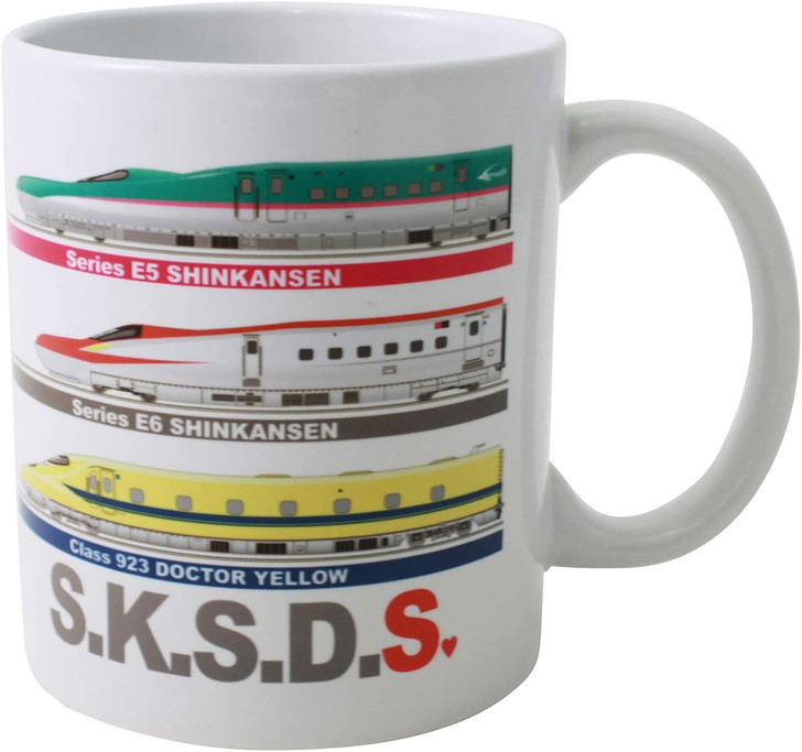 Shinkansen Mug White 350ml