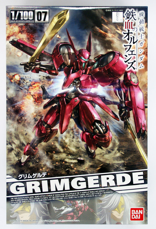 Bandai Iron-Blooded Orphans 041818 GRIMGERDE 1/100 Scale Kit (4549660041818)