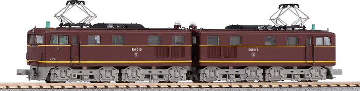 Microace A0827 JNR Electric Locomotive EH10-15 Brown (N Scale)