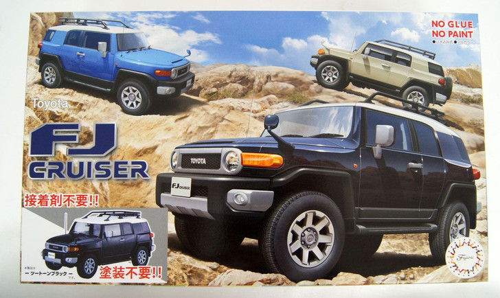 Fujimi NEXT Car 1/24 Toyota FJ Cruiser (Two-tone Black) Pre-Painted Plastic Model