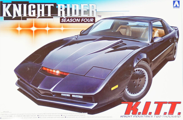 Aoshima Knight Rider 1/24 K.I.T.T Season 4 Plastic Model