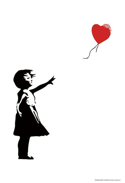 Beverly 83-111 Jigsaw Puzzle Banksy Balloon Girl (300 Pieces)