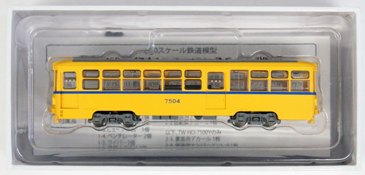 Tramway TW-HO7504 Tokyo Metropolitan Tram Type 7500 (No.7504) (HO scale)