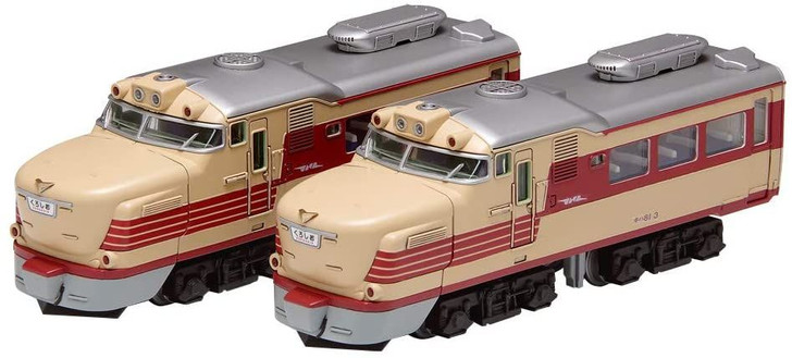 Wave Deformed Nostalgic Railway KIHA 81 (2 Cars/ Assembly Kit) Non-Scale