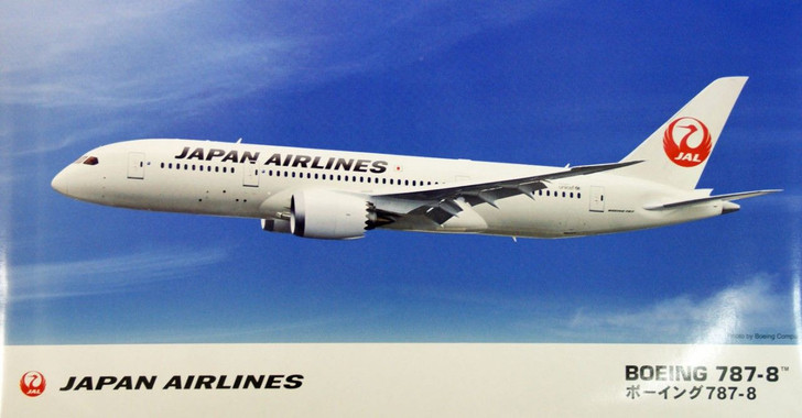 Hasegawa 1/200 Japan Airlines Boeing 787-8 Plastic Model