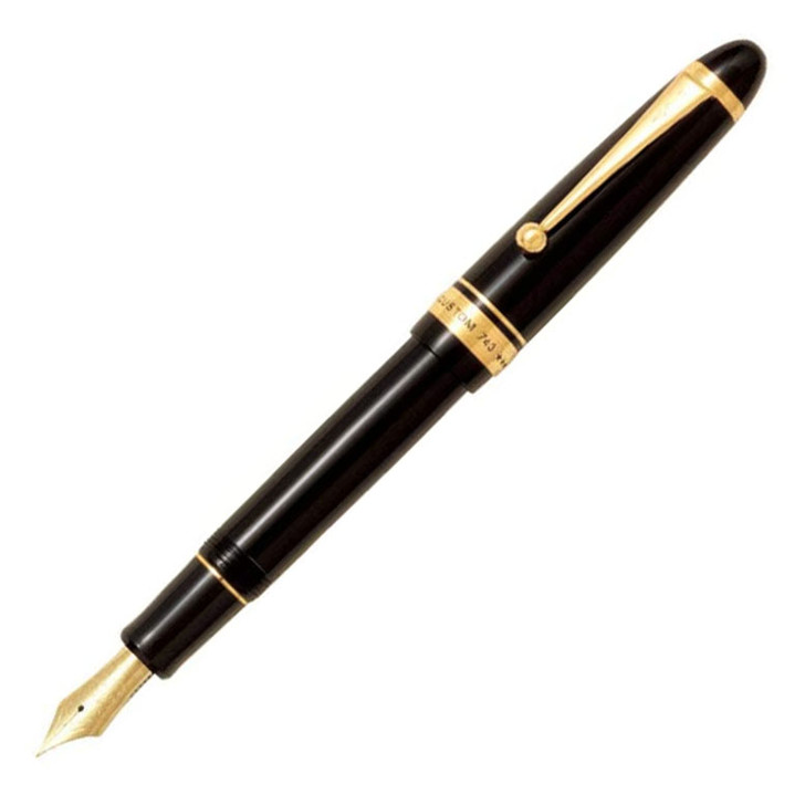 Pilot FKK-3000R B-EF Custom 743 Black Fountain Pen (NIB:EF Extra Fine)