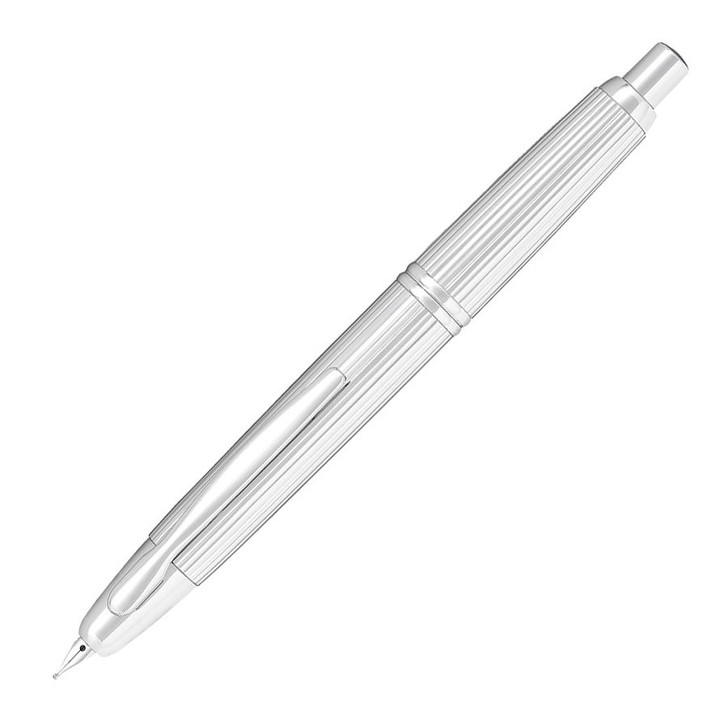 Pilot FC-3MS-S-M Knock Type Fountain Pen Capless Stripe Medium