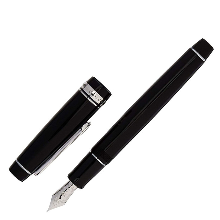 Pilot FKVH-2MR-B-F Black Custom Heritage 912 Fountain Pen (NIB:F Fine)