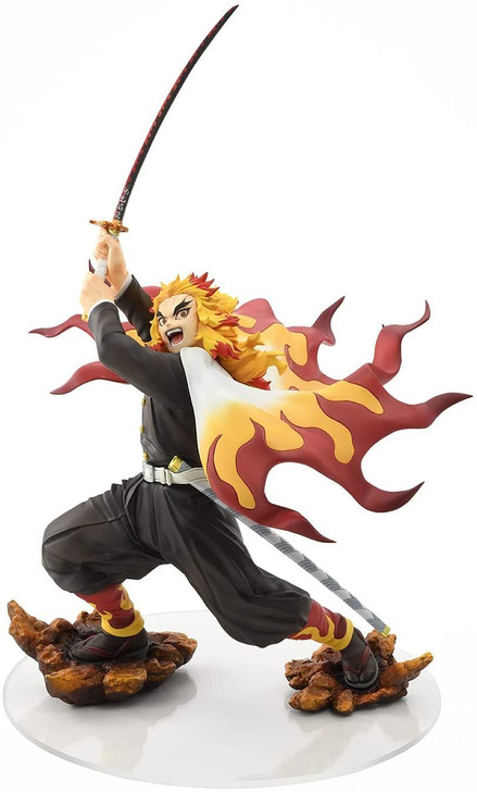 コミック・アニメ Demon Slayer Rengoku Kyojuro 1/8 Figure Kyojuro Rengoku 1/8 Figure (Demon Slayer: Kimetsu no Yaiba)