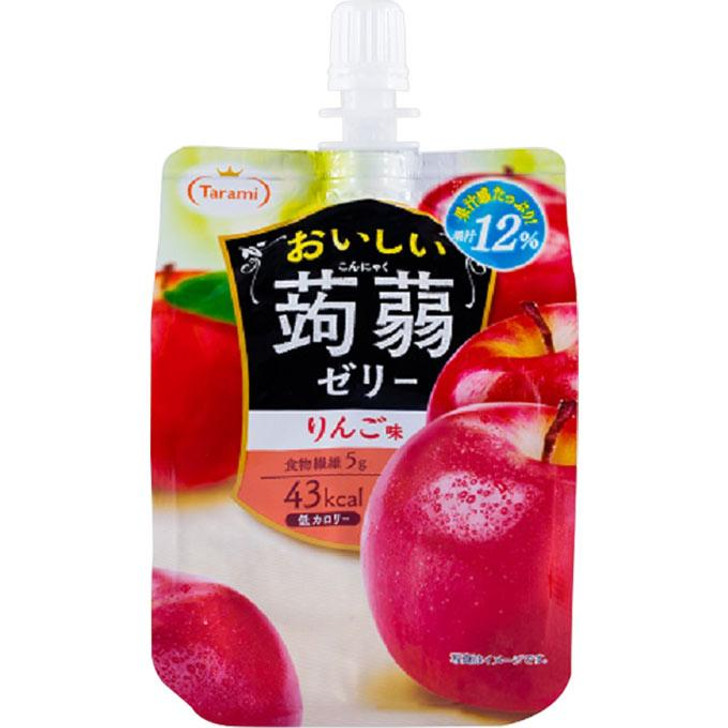 Tarami Tarami Delicious Konjac Jelly Apple Flavor 150G