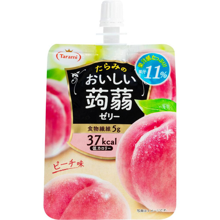 Tarami Tarami Delicious Konjac Jelly Peach Flavor 150G
