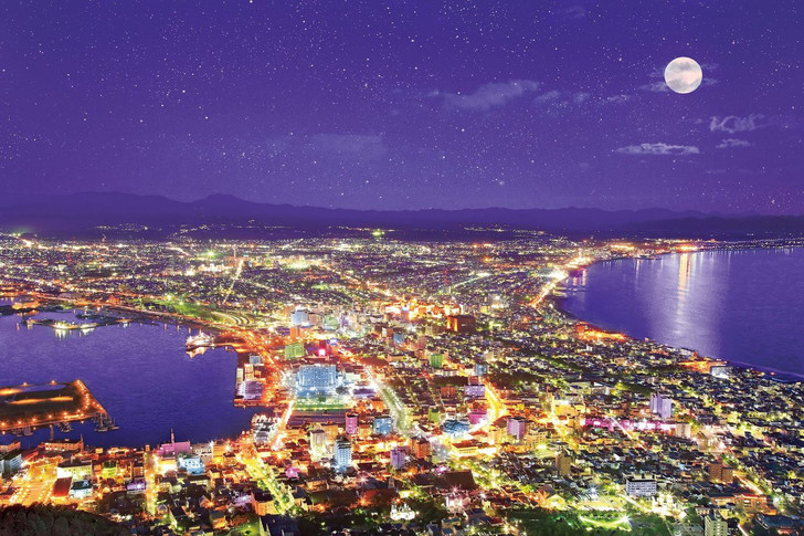Epoch Jigsaw Puzzle 12-504 Hakodate Japan (1000 Pieces) (4977389125043)