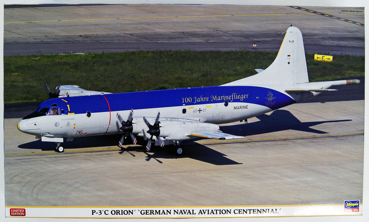 Hasegawa 02201 P-3C Orion German Naval Aviation Centennial 1/72 Scale Kit (4967834022010)