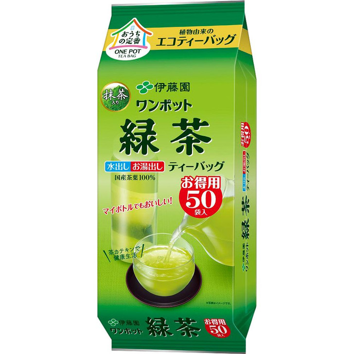 Ito En One-Pot Eco Tea Bag Green Tea With Matcha 3G X 50 Bags