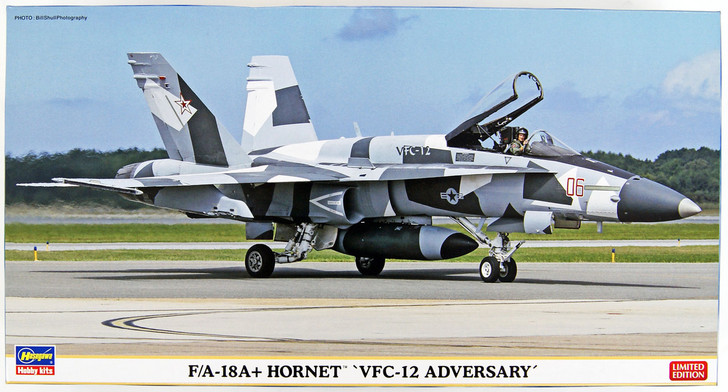 Hasegawa 02202 F/A-18A+ Hornet VFC-12 Adversary 1/72 Scale Kit Limited Edition (4967834022027)
