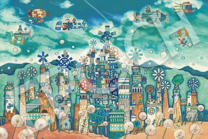 Epoch 23-093s Jigsaw Puzzle Wind Civilization (Glow in the Dark) (2016 S-Pieces)