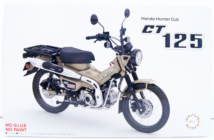 Fujimi 1/12 NEXT Series Honda CT125 (Hunter Cub Matt Fresco Brown) Plastic Model