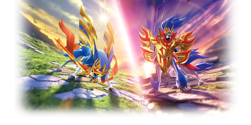 Journey to Galar with the brand-new Pokémon Sword and Shield TCG!