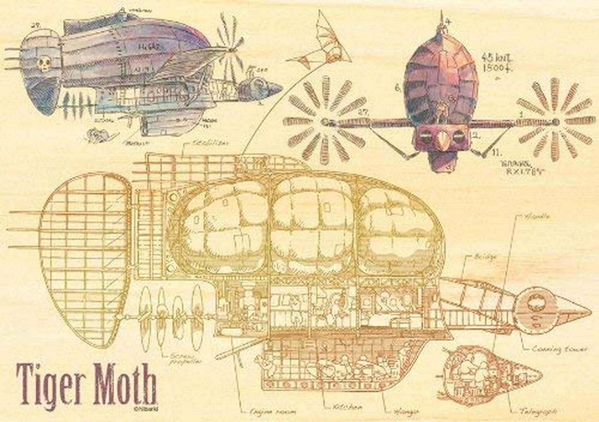 A puzzle of autumn in Japan.