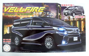 NEXT Car 1/24 Vellfire ZA G Edition (Black) Pre-Painted Plastic Model