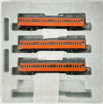 10-1744B Series 103 'Orange' Intermediate Car 3 Cars Add-on Set (N