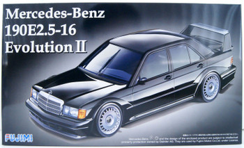 Mercedes W201 190E 2.5-16 Evo 2 black diecast model car 1001