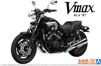 The Bike 1/12 Yamaha 4C4 Vmax '07 Plastic Model