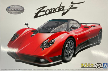 The Super Car No.19 1/24 Pagani Zonda F Plastic Model