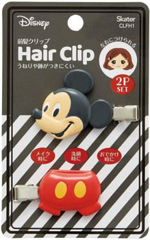 Skater Disney Bangs Clip Set (2 pcs) Mickey Mouse