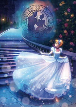 Disney Cinderella's Reflection 1000ピース Thomas Kinkade Disney - Cinderella Dancing in the Starlight