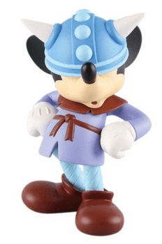 Medicom VCD-115 Disney Mickey Mouse Viking Version Vinyl Figure