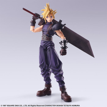 FINAL FANTASY VII Chrome Figure CLOUD Rare Game Toy japan