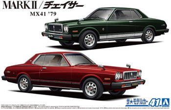 Aoshima The Model Car 1/24 Toyota MX41 Mark II/Chaser '79 Plastic Model