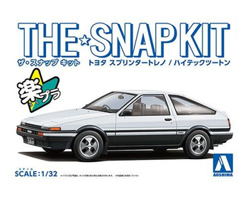 The Snap Kit 1/32 Toyota Sprinter Trueno (Hitech Two-Tone) Plastic