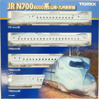 Tomix 98518 JR Series N700-8000 Sanyo/Kyushu Shinkansen 4 Cars Set (N scale)