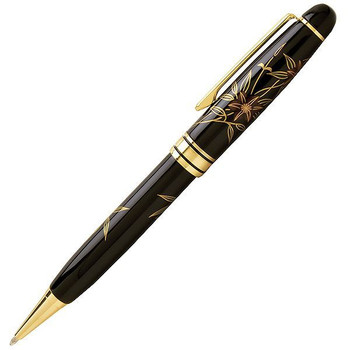 AZONX Wajima Gold Lacquer Maki-e Ballpoint Pen -Gafu- Cherry