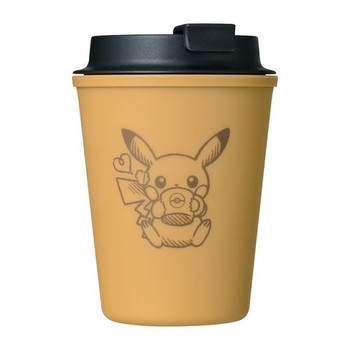 Pokemon Center Original Tumbler with Straw Set of 3 Pikachu Face 23 - Plaza Japan