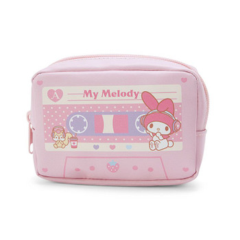 My Melody Sweets & Cassette Style Pouch (Retro Home