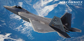 ACE04 TOMYTEC 技MIX ACECOMBAT F22 MOBIUS1 F-22 Raptor Mobius 1 Fighter (Based on Aces Combat 7 Skies
